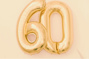 60th Balloons